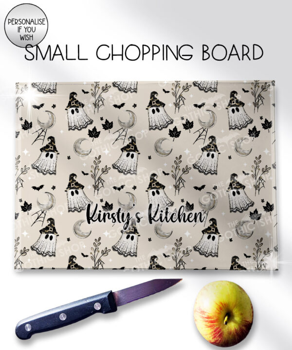 19975 personalised witchy ghost chopping board 4