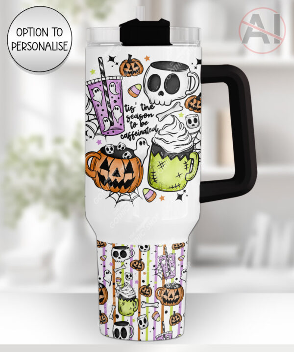 19979 caffeinated spooky season large tumbler 2