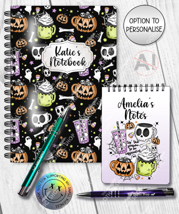 19981 caffeinated spooky season notebook 2