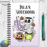 19981 caffeinated spooky season notebook 4