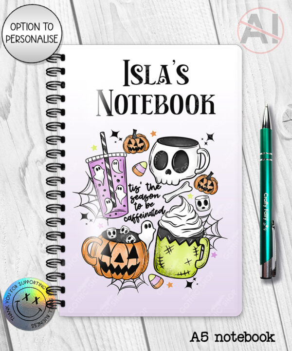 19981 caffeinated spooky season notebook 4