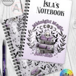19987 book club skull gothic notebooks 4