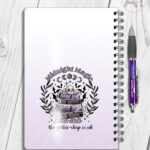 19987 book club skull gothic notebooks 5