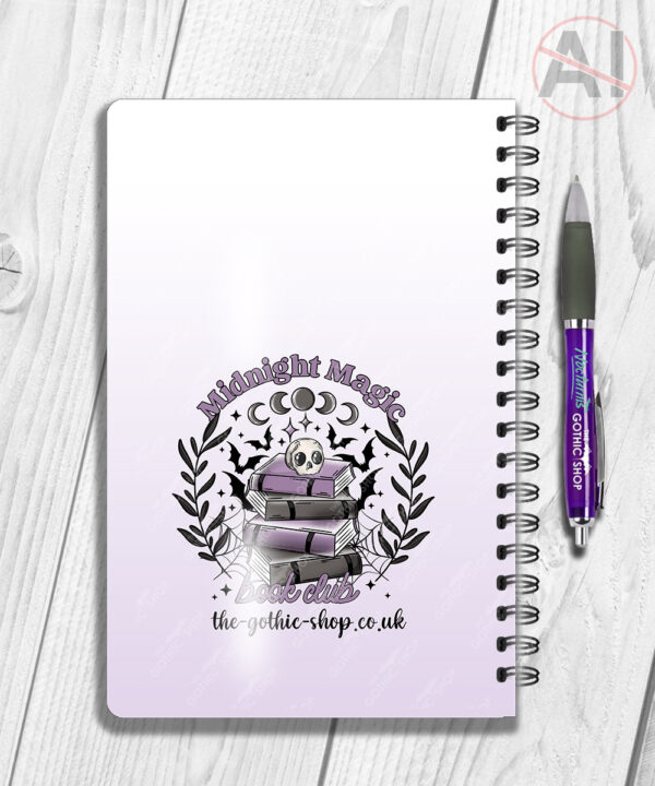 19987 book club skull gothic notebooks 5