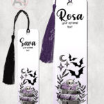 19988 book club skull gothic bookmark 1