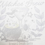 midnight magic book club skull purple gothic witchy a5 notepad