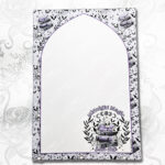 midnight magic book club skull purple gothic witchy a5 notepad