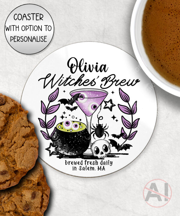 20014 witchs brew gothic coaster
