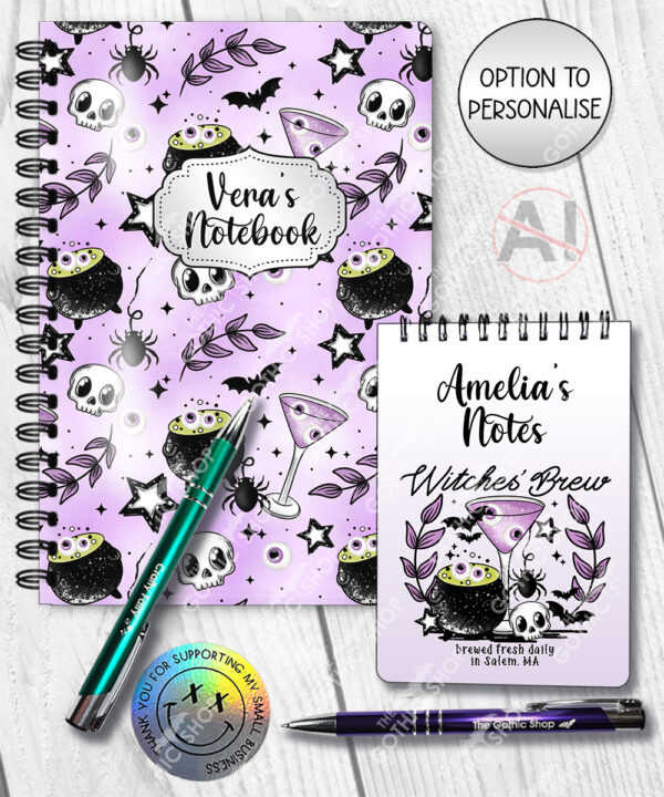 20019 witches brew gothic notebook 2