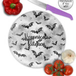 20023 bats gothic chopping board 2