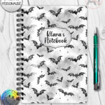 20024 bats gothic notebook 1