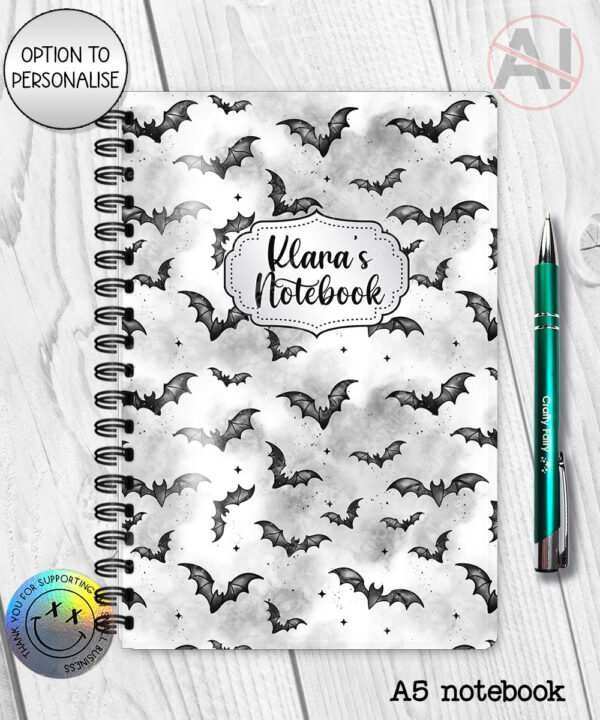 20024 bats gothic notebook 1