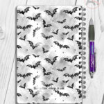 20024 bats gothic notebook 3