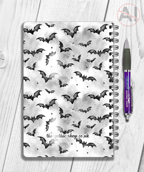 20024 bats gothic notebook 3
