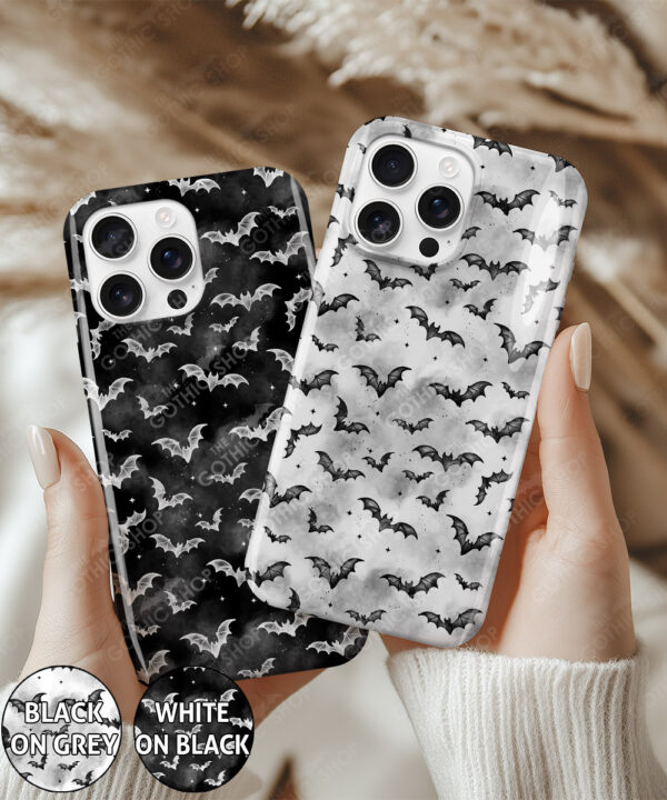 20025 bats gothic phone case 3