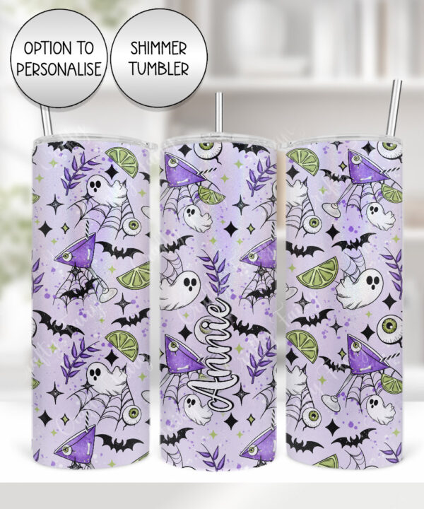20026 ghosts cocktails personalised spooky tumbler 1