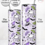 20026 ghosts cocktails personalised spooky tumbler 3