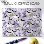 20027 ghosts cocktails personalised chopping board 2