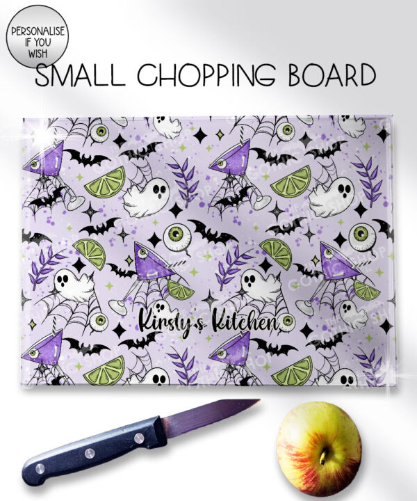 20027 ghosts cocktails personalised chopping board 2