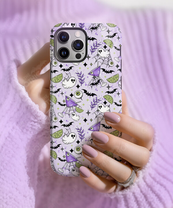 20029 ghost cocktails spooky phone case 1
