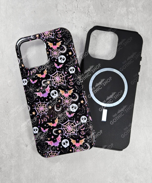 20033 colourful bats gothic phone case 1