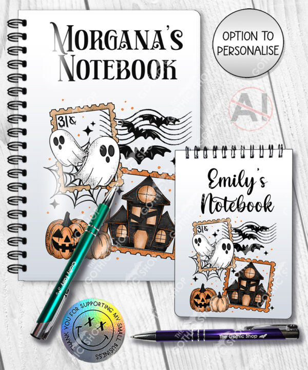 20063 personalised halloween stamp notebook 3