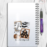 20063 personalised halloween stamp notebook 4