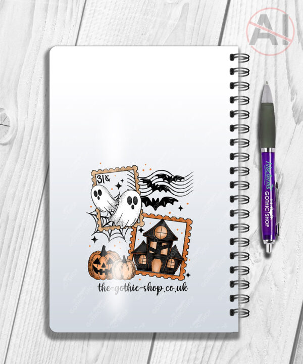 20063 personalised halloween stamp notebook 4