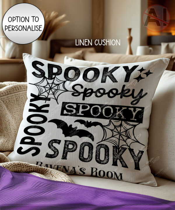 20070 spooky gothic halloween cushion 1