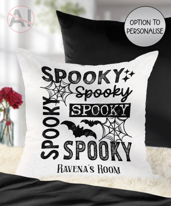 20070 spooky gothic halloween cushion 2