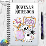 20073 personalised spooky ghost notebook 1