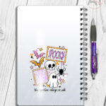 20073 personalised spooky ghost notebook 4