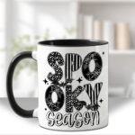 spooky season halloween mug and/or coaster optional to personalise