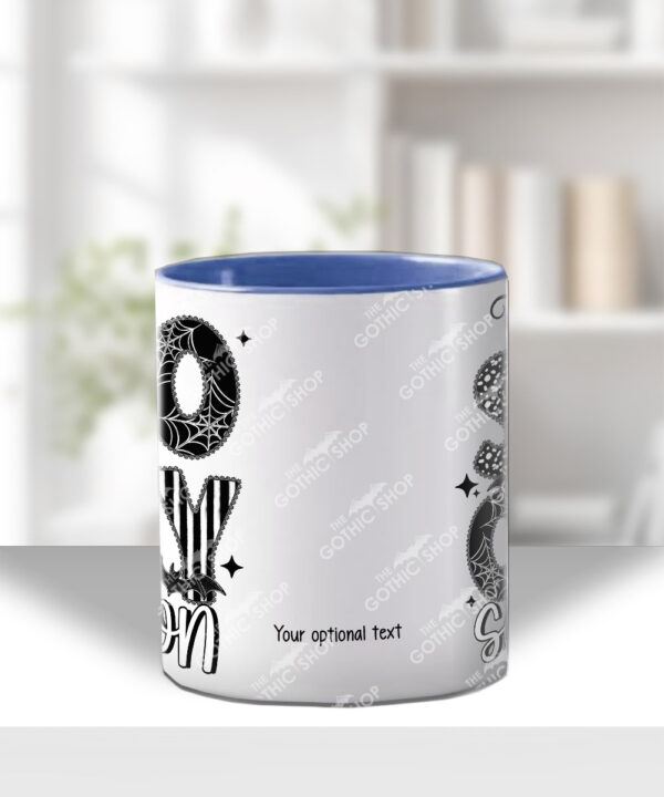spooky season halloween mug and/or coaster optional to personalise