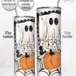 20077 personalised very spooky halloween tumbler 3