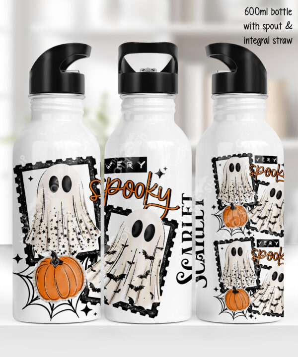 20078 personalised very spooky halloween water bottle 1