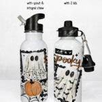 20078 personalised very spooky halloween water bottle 3