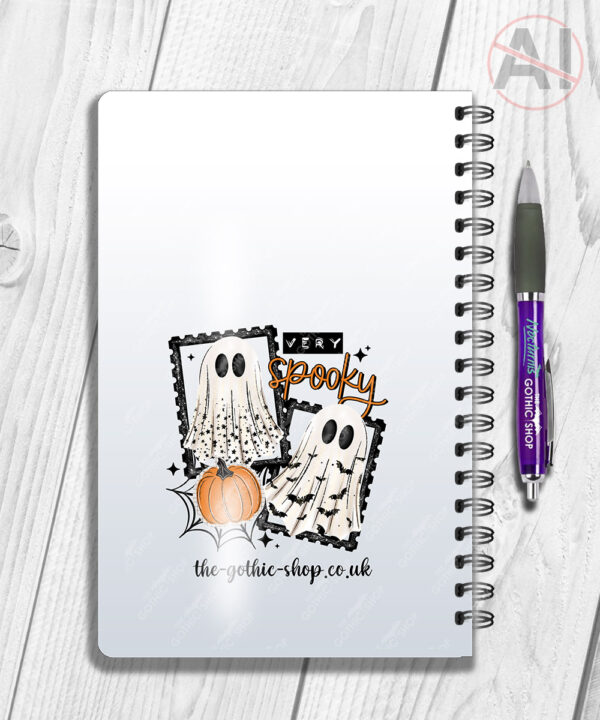 20081 personalised very spooky halloween notebook 4