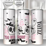 20086 personalised dead inside gothic tumbler 1
