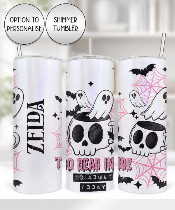 20086 personalised dead inside gothic tumbler 3