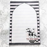 too dead inside to adult gothic halloween a5 notepad