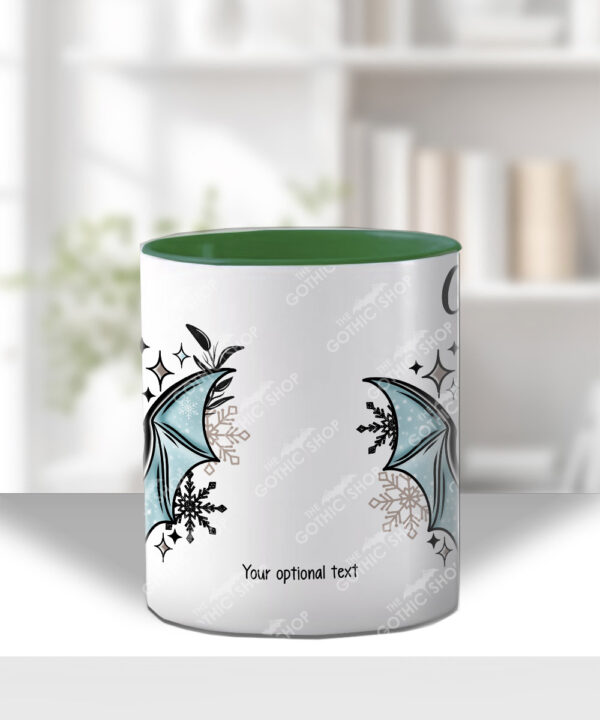 20091 personalised winter bat gothic mug 3