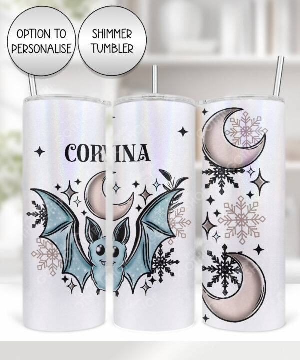 20092 personalised winter bat gothic tumbler 1