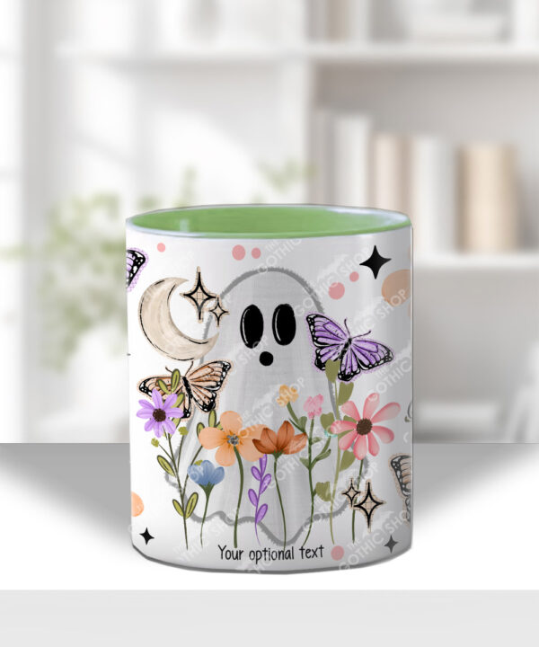 20100 floral ghosties personalised mug 2