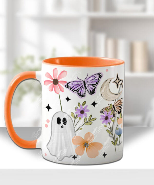 20100 floral ghosties personalised mug 4