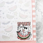 summer spooky ghoul a5 notepad