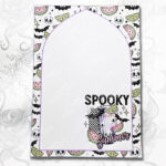 summer spooky skull cocktail a5 notepad
