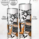 20112 spooky coffee halloween personalised tumbler 1