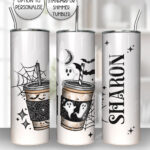 20117 personalised spooky coffee tumbler 2