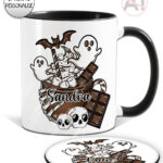 20122 personalised spooky hot chocolate mug coaster